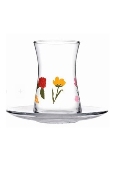 Paşabahçe 95483 طقم شاي زهور 6 قطع