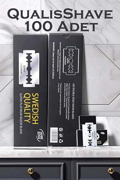 Qualis J3 Platinum Yaprak Jilet -100 Adet