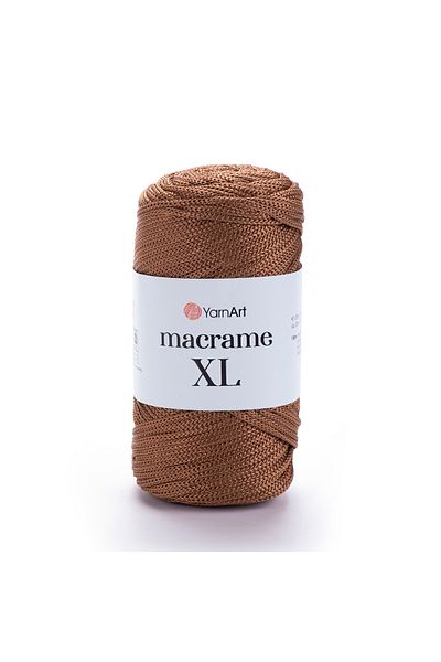 Yarnart Macrame Xl - Μακραμέ Χέρι Πλεκτό Νήμα Καφέ-151