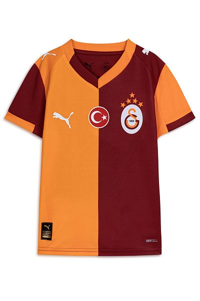 Puma Galatasaray Puma 2025/2026 Kids Parted Home Jersey