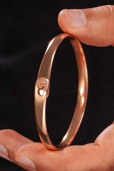 OSMANLI GÜMÜŞ Men's Women's Copper Bracelet - Lades Model Men's Women's Bracelet Bracelet