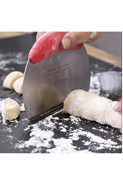 Store Stainless Steel Dough Cutting and Shaping Spatula