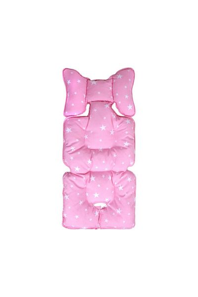 Sevi Bebe Pink Stars SeviBebe stroller/car seat textile protection