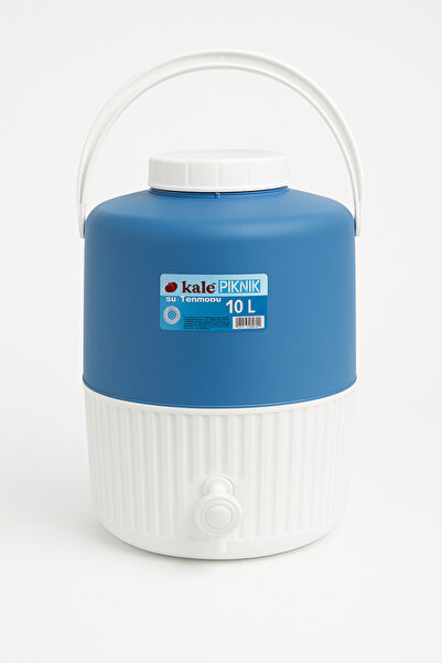 Russet Soğuk Su Termosu 10 Lt Musluklu Piknik Termos-mavi Kale Serisi