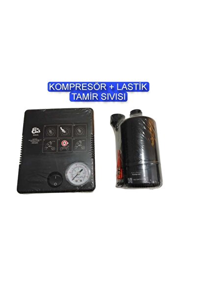 Store LASTİK TAMİR KİTİ UNİVERSAL HER ARACA UYUMLU ORİJİNAL KOMPRESÖR & LASTİ...