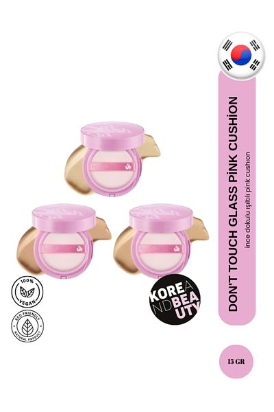 UNLEASHIA Hyaline Foundation Pink Cushion 15gr - Don't Touch Glass