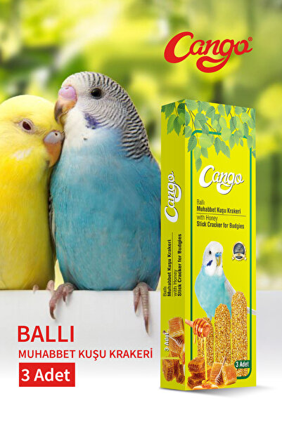 Cango Muhabbet Kuşu Krakeri Ballı 81gr