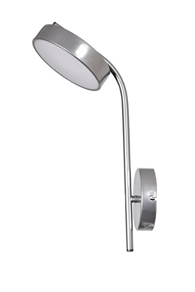 Modavize Figo Modern Tasarım Gri Renk Beyaz Işıklı - Ledli Banyo - Mutfak - Salon Ledli Duvar Aplik