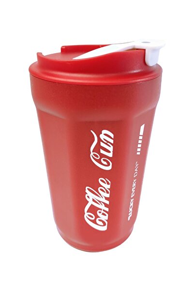 Weather Forecast 304 L Red Coffee Cup 420 ml Coffee Hand Thermos Mug cin487kr