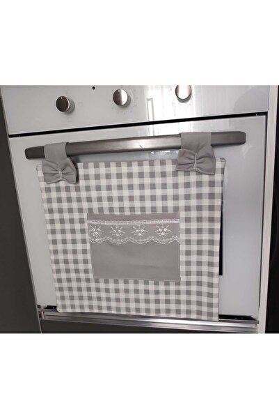 MoT Dekor Oven Front Velcro Pocket Bow Heart