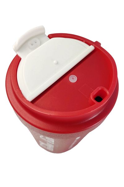 Weather Forecast 304 L Red Coffee Cup 420 ml Coffee Hand Thermos Mug cin487kr