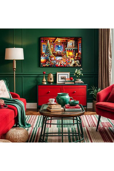 Ks Games Christmas Room Puzzle 300 Pieces