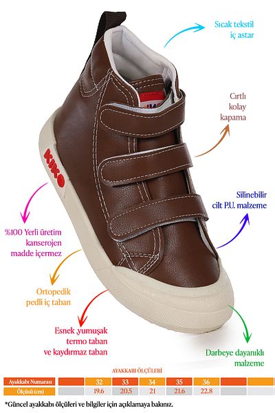Kiko Kids Ежедневни ботуши с велкро за момчета Garf