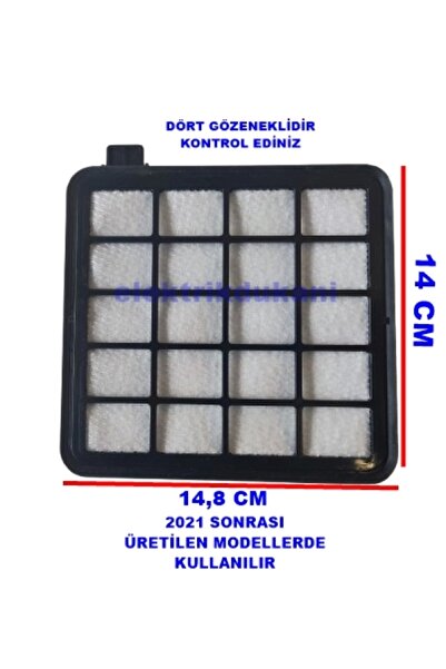 Arnica Pika - Mila Modellerine Uygun Hazne Motor Filtresi + Sünger (5 Katmanl...