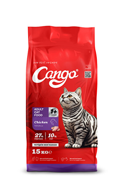 Cango Yetişkin Kedi Maması Tavuk Etli 15kg