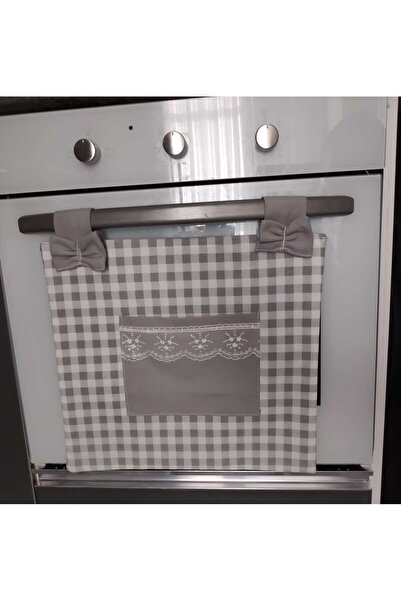 MoT Dekor Oven Front Velcro Pocket Bow Heart