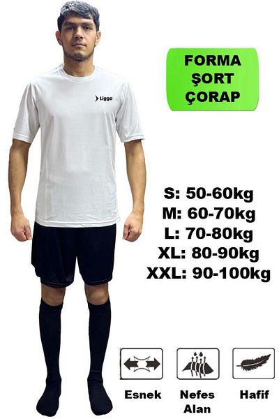 Liggo Field Jersey Football Jersey Jersey Shorts Socks Team Training Jersey