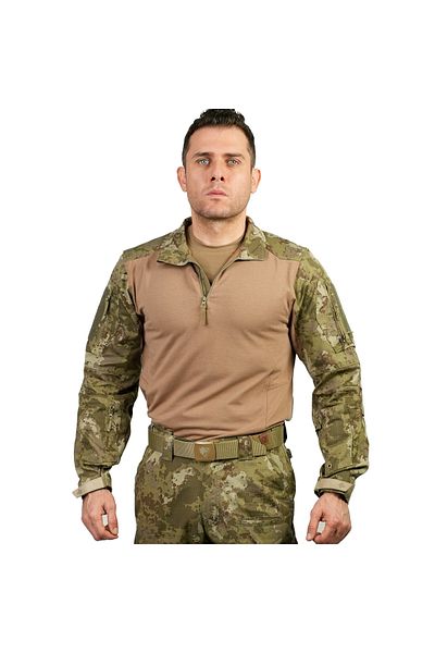 Wolftrap Tactical Μπλουζάκι μάχης Sungur Military Camouflage Operation, Tactical Operation T-shirt με 4 τσέπες