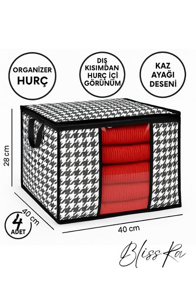 Blissra 4-Piece Hurç, Underwear-Pullover Hurç Set, Medium Size Hurç, Dowry Hurç