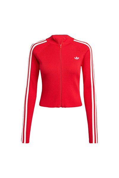adidas Adicolor 3-Stripes Slim Knit Track Top