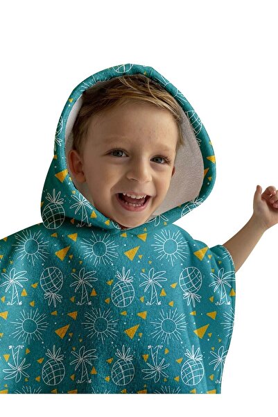 C&City Mint C1701 - Παιδικό πόντσο με ψηφιακή εκτύπωση