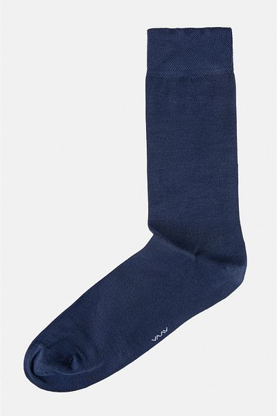 Avva Ανδρικές κάλτσες μπαμπού Navy Blue σκέτες E008501
