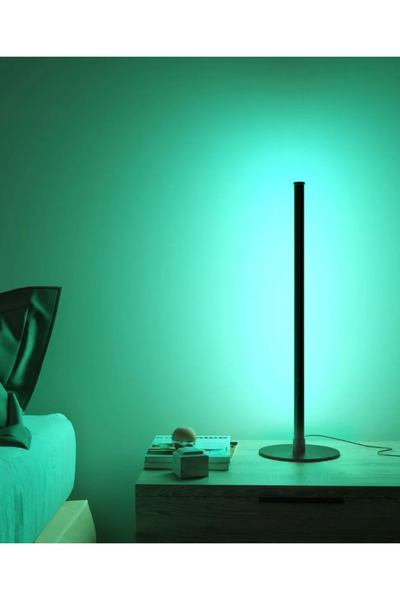 ÖZER LİGHT Bluetooth Kontrollü Mini Led Lambader Masaüstü 50 Cm Full Rgb