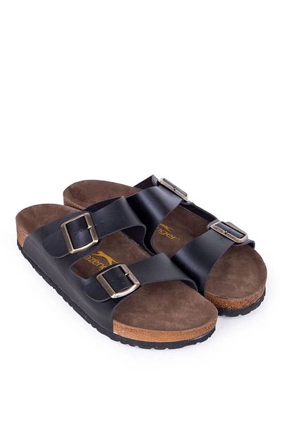 Slazenger Lens Women's Slippers Black Nubuck