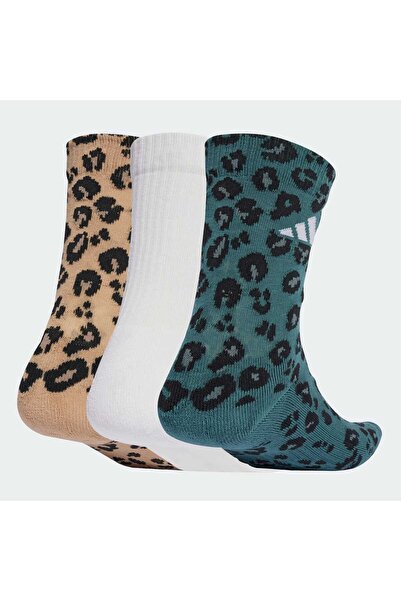 adidas Leopard Print Sock 3 Pair Pack