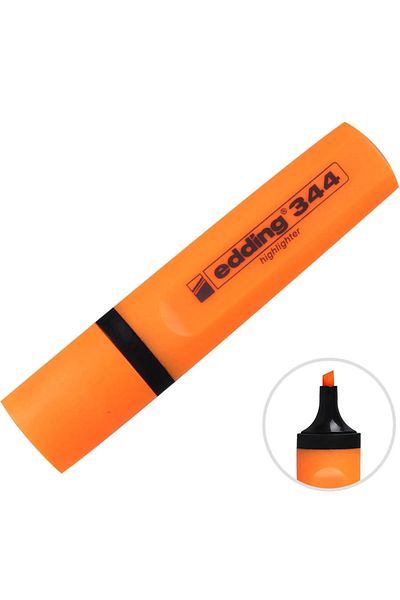 Edding Orange Highlighter - ED-344 (2 Pieces)