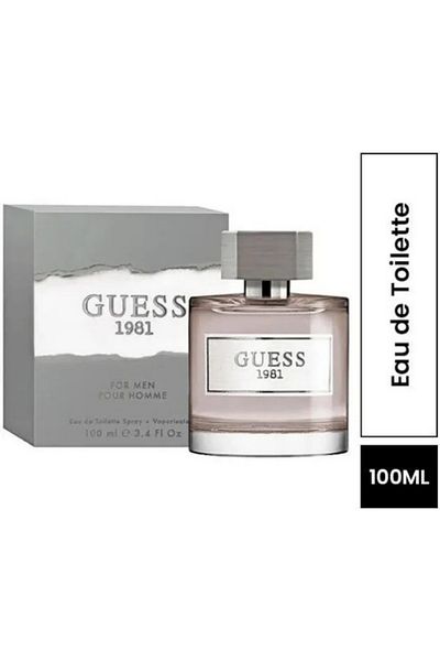 Guess 1981 Edt For Men 100ml – Classic Fragrance, Long-lasting, Iconic Scent
