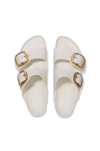 Birkenstock Γυναικείες παντόφλες σε μπεζ καθημερινό στυλ Arizona 1029651-20116