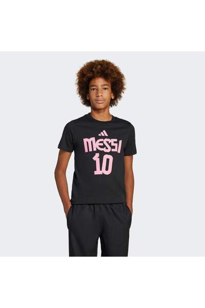 adidas JM3553-C adidas Y Messı N&amp;N G T &Ccedil;ocuk T-Shirt Siyah