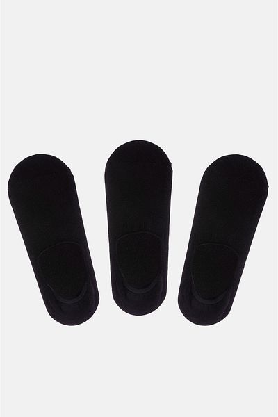 Avva Мъжки черни чорапи балерина от 3 части B008555