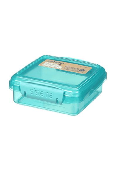 Sistema Freezer Safe BPA-Free Stackable Sandwich Box
