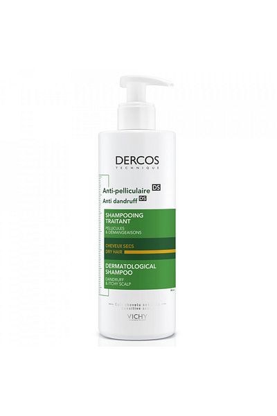 Vichy Șampon anti-mătreață Dercos pentru păr normal și uscat, șampon, 400 ml
