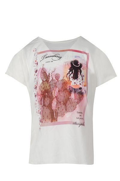 ONLY Women's T-Shirt 15136054-Cloud