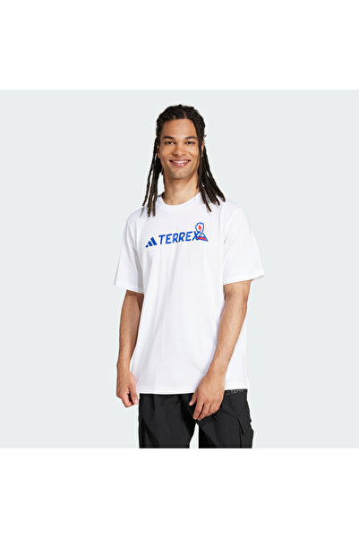 adidas FESTIVAL TEE        WHITE Beyaz Erkek Kısa Kol T-Shirt