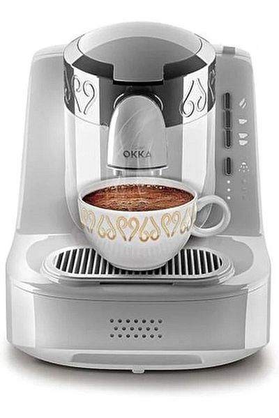 Arzum Okka 002 - Turkish Coffee Machine White Chrome