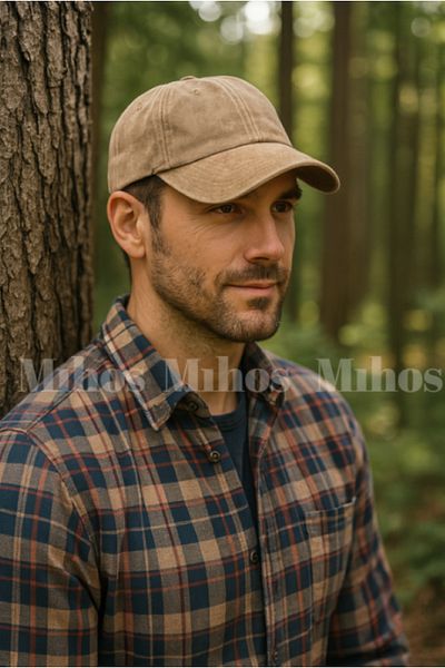 Mihos Καπέλο Unisex μονόχρωμο Vintage Model Cap
