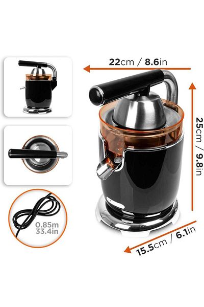 Generic Stainless Steel Citrus Juicer – Manual Fruit Press For Orange, Lemon, Bpa-free & Easy To Clean