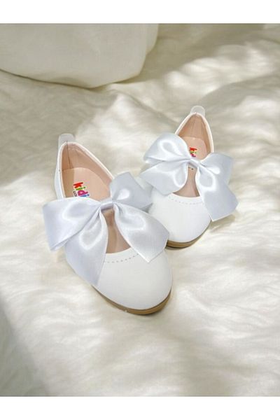PATİK BEBE FATA FLUTURE STONE CULOARE ALBA BATERIE ORTOPEDICE