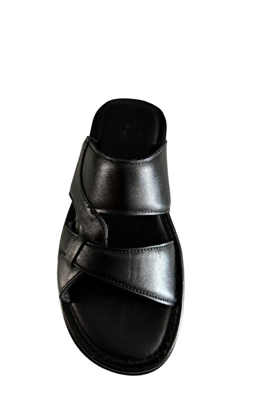 Castle Black 8521 Ανδρικές Παντόφλες Μαύρες