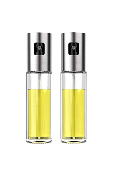 Bogadini Set 2 Spray-uri Pentru Ulei Si Otet – 100 ml Fiecare, Culoare Argintie