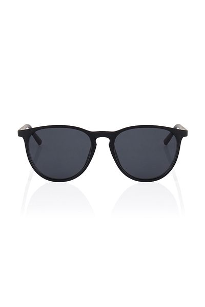 CLAES Erika Black Polarized Unisex Sunglasses