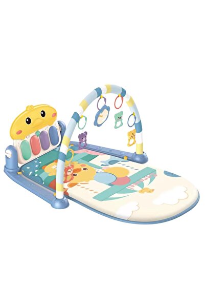 Piano Play Rug Mirrored Gymnastics Center Can Be Used in 3 Different Modes with Music
