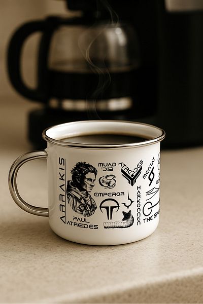 DisaCraft Dune Themed Special Design Mug