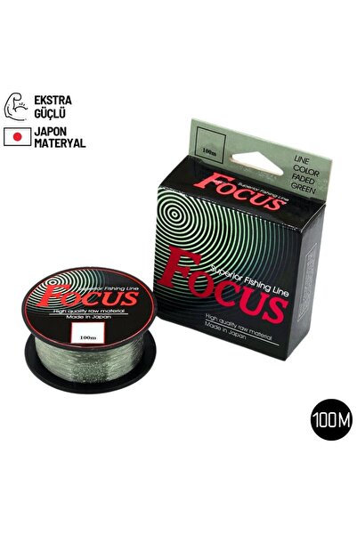 Genel Markalar Hayalet Olta Misinası - Focus - 100 Metre - Ekstra Güçlü - 0.2...