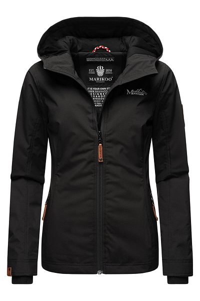 Marikoo Übergangsjacke Brombeere
