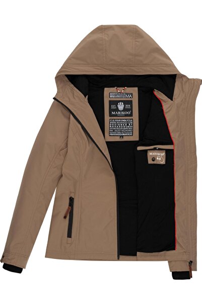 Marikoo Übergangsjacke Brombeere